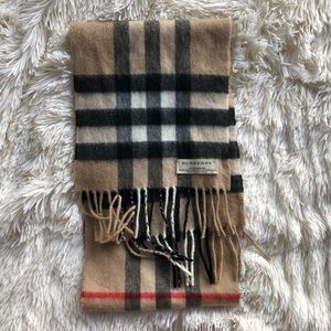 Authentic Burberry cashmere scarf